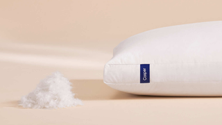 The Casper Down Pillow Has a 5-Chamber Design and Can Be Tossed In a Washing Machine